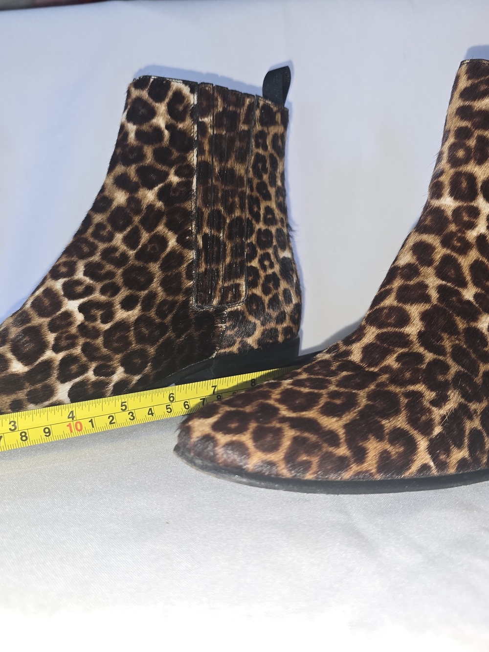 The Kooples Leopard-Print Chelsea Ankle Boots - Brown/Black